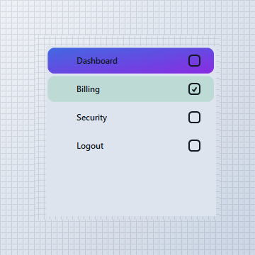 menu-selection-states-light