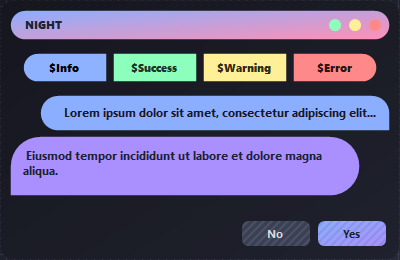 Night-dark